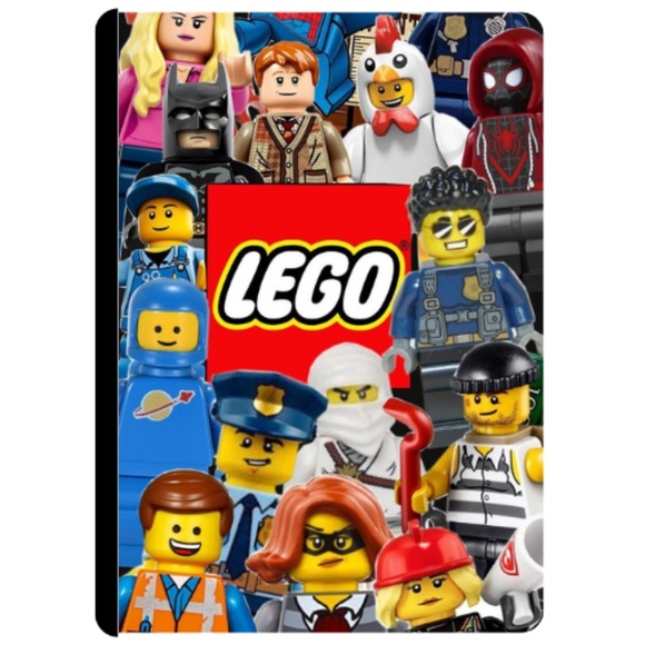 Handmade Lego Composition Notebook - Picture 1 of 1